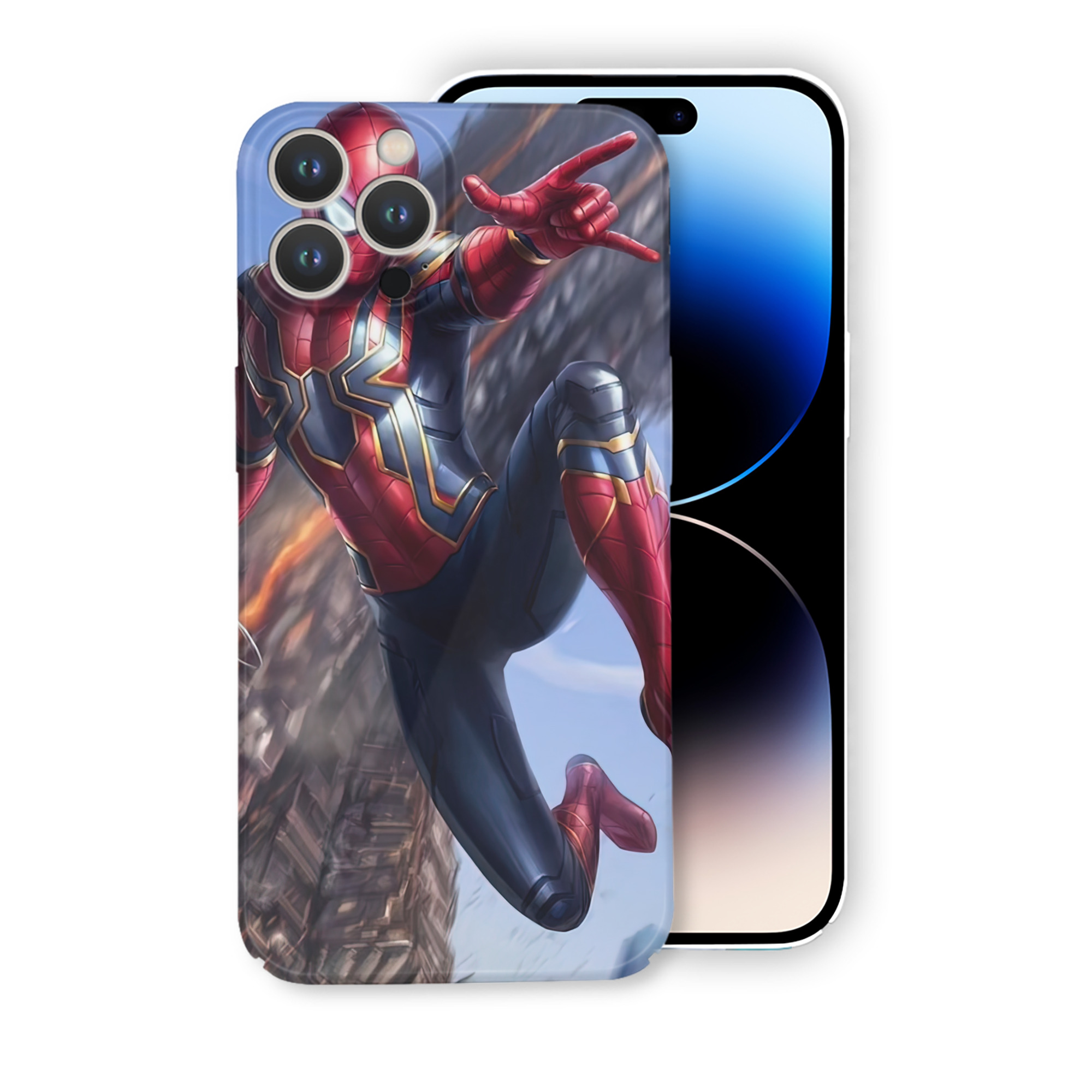 （画像用） Spider Man スパイダーマン 【iPhone 14シリーズ対応】ハードケース